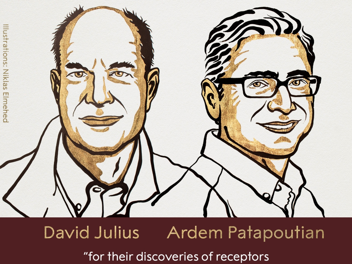 2021 चिकित्सा नोबेल पुरस्कार :डेविड जूलियस और अरडेम पेटापुतीन